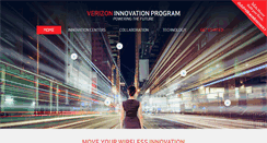 Desktop Screenshot of innovation.verizon.com