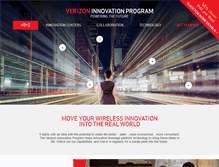 Tablet Screenshot of innovation.verizon.com
