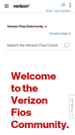 Mobile Screenshot of forums.verizon.com